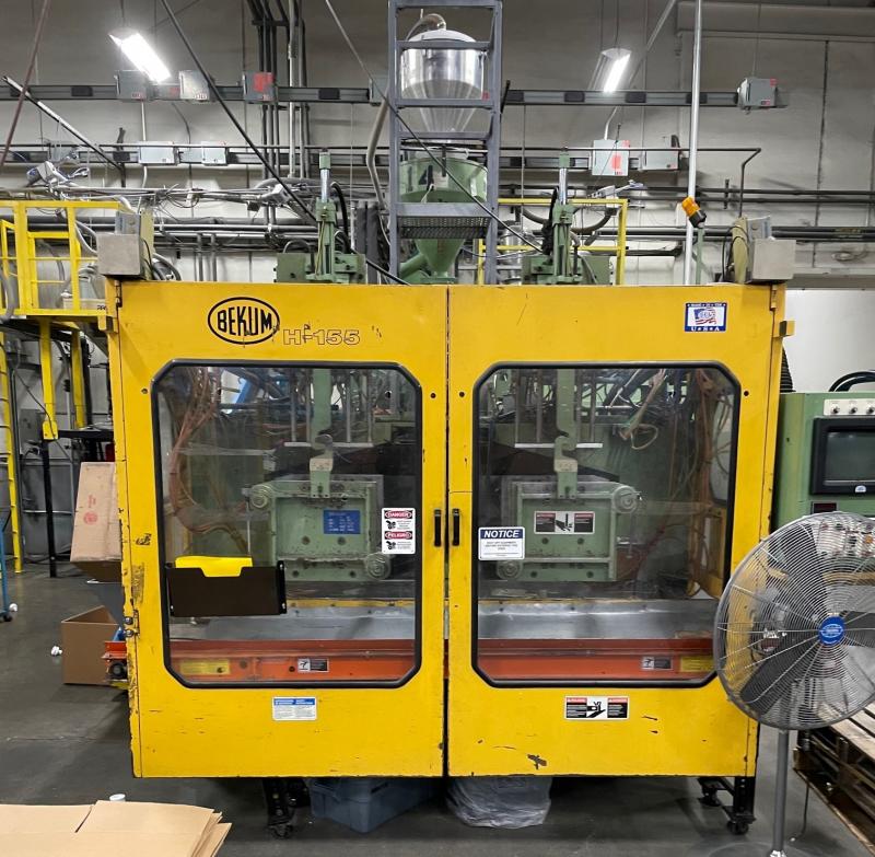 Bekum H155 Extrusion Blow Molding Machine Garden City Plastics